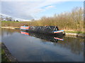 SP6792 : Working Narrow Boat Hadar moored near Smeeton Aqueduct by Keith Lodge