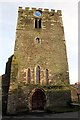 SH7877 : The Tower of St Mary and All Saints Church, Conwy by Jeff Buck