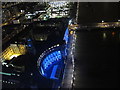 TQ3079 : County Hall from London Eye by night by David Hawgood