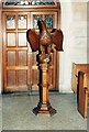 TQ3395 : St Stephen, Park Avenue, Bush Hill Park - Lectern by John Salmon