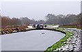 SO8278 : Looking south to Wolverley Court Lock, Staffs & Worcs Canal, near Wolverley by P L Chadwick