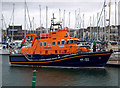 J5082 : Relief Lifeboat at Bangor Marina by Rossographer