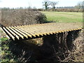 TL9056 : Cattle Grid Bridge by Keith Evans