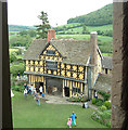 SO4381 : Stokesay Castle - Gatehouse from the tower by Rob Farrow