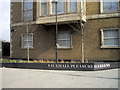 TQ3078 : Sign: Vauxhall Pleasure Gardens, Kennington Lane, Vauxhall by PAUL FARMER