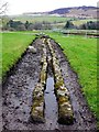 NY7666 : Aqueduct north-west of Vindolanda Roman Fort by Andrew Curtis