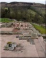 NY7766 : Military bath house, Vindolanda by Andrew Curtis