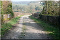 SU4759 : Byway across the disused railway by Graham Horn