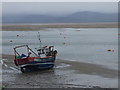 SN6195 : Boat by the Dyfi Estuary by Chris Whippet