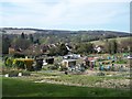 SU8694 : Allotments, Rooftops and Countryside by Rob Emms