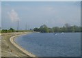 TQ7498 : Trout fishing at Hanningfield Reservoir by Paul Franks