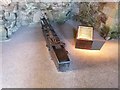 NT5984 : Replica gun, Tantallon Castle by Oliver Dixon