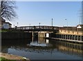 SK5335 : Below Beeston Lock by Andrew Tatlow