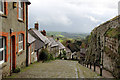 ST8622 : Gold Hill, Shaftesbury, Dorset by Christine Matthews