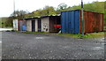 ST1190 : Storage area near the Welfare Ground, Senghenydd by Jaggery