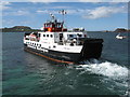 NM2923 : 'Loch Buie' heads for Iona by M J Richardson