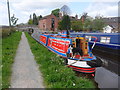 SJ3125 : Working Narrow Boat Hadar moored at Maesbury Marsh by Keith Lodge