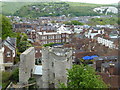 TQ4110 : Barbican and Barbican Gate, Lewes by pam fray