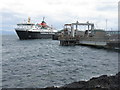 NM7137 : 'Isle of Mull' arriving at the Isle of Mull by M J Richardson