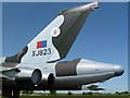 NY4861 : The tail end of the Avro Vulcan Bomber at the Solway Aviation Museum by Walter Baxter