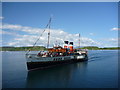 NM8530 : Coastal Argyll : The Waverley Sails In To Oban by Richard West