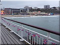 SZ0890 : Bournemouth: Union Jack bunting on the pier by Chris Downer