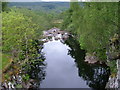 NH3229 : River Glass at Fasnakyle by Dave Fergusson