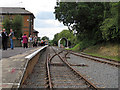 TL5503 : Track & platform, Ongar Station by Roger Jones