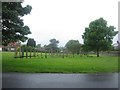 NT9751 : Play Equipment on East Ord Village Green by Graham Robson