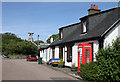 NR7656 : The Old Post Office holiday cottage at Clachan Village by Walter Baxter