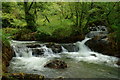 SH6806 : Nant Gwernol Waterfall, Gwynedd by Peter Trimming