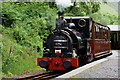 SH6706 : No.1 'Talyllyn' at Abergynolwyn Station, Gwynedd by Peter Trimming