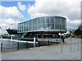 TQ4080 : Royal Docks Station of the Emirates Air Line cable car by PAUL FARMER