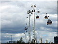 TQ4080 : Emirates Air Line cable cars by PAUL FARMER