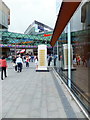 TQ3884 : BT ArtBox outside Stratford City Westfield by PAUL FARMER