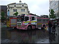 SJ3490 : Yellow submarine now it's a Pink Fire Engine by Richard Hoare