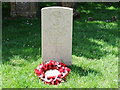 TQ8611 : War Grave in St Andrews Churchyard Fairlight by PAUL FARMER