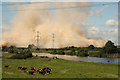 SK8170 : High Marnham cooling towers demolition - 6 by Richard Croft