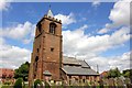 SJ4663 : St Peter's Church, Waverton by Jeff Buck