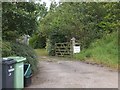 SX8492 : Entrance to Babaji Temple at Haccadown by David Smith