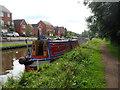 SJ8934 : Working Narrow Boat Hadar moored just north of Stone by Keith Lodge