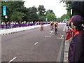 TQ2779 : Olympics women's triathlon Hyde Park - cycling by David Hawgood