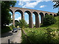 SK0672 : Railway viaduct by Graham Hogg