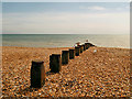 TQ6200 : Groyne, Eastbourne Beach by David Dixon