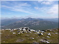 NN0546 : Looking towards Glen Etive from summit of Beinn Sgulaird by Alan O'Dowd