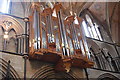 SO8554 : The Organ (south side), Worcester Cathedral by Julian P Guffogg