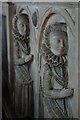 SO7745 : Weepers on Knotsford Tomb, Malvern Priory by Julian P Guffogg