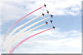 TM1714 : The Red Arrows, Clacton, Essex by Christine Matthews