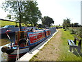 SK3409 : Working Narrow Boat Hadar moored at Snarestone by Keith Lodge