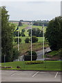 SK3652 : Car park off the A610 by Andrew Hill